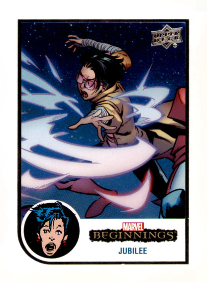 2022 Upper Deck  Marvel Beginnings Volume 2, Series 1 Jubilee Card