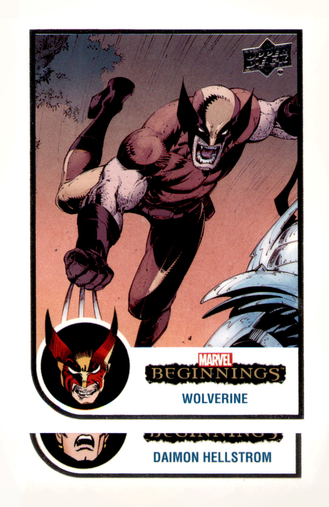 2022 Upper Deck  Marvel Beginnings Volume 2, Series 1 Wolverine Card