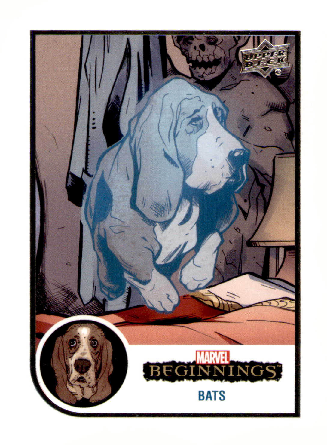 2022 Upper Deck Marvel Beginnings Volume 2, Series 1 Bats Card