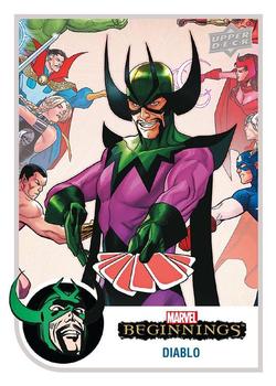 2022 Upper Deck  Marvel Beginnings Volume 2, Series 1 Diablo Card