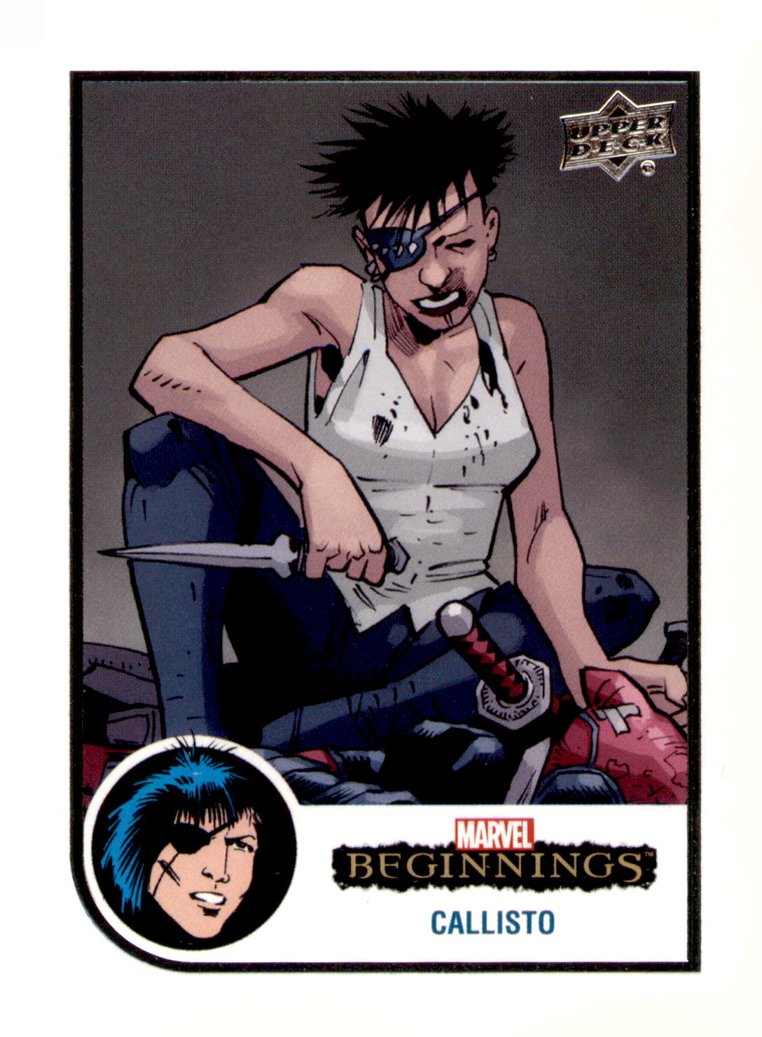 2022 Upper Deck  Marvel Beginnings Volume 2, Series 1 Callisto Card