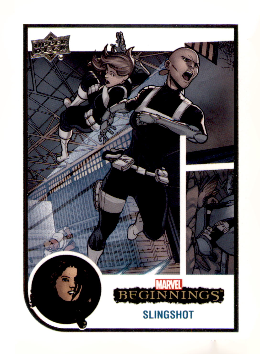 2022 Upper Deck Marvel Beginnings Volume 2, Series 1 Slingshot Card Blue Border