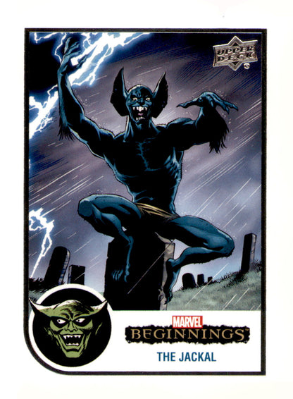2022 Upper Deck Marvel Beginnings Volume 2, Series 1 The Jackal Card