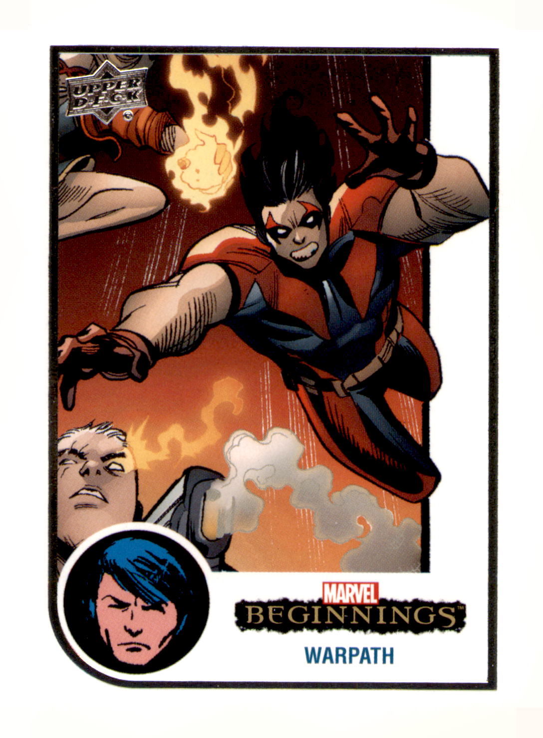 2022 Upper Deck  Marvel Beginnings Volume 2, Series 1 Warpath Card