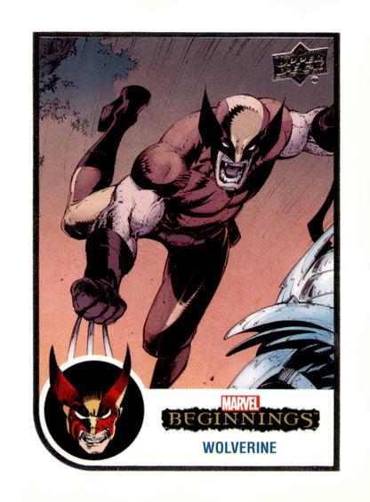 2022 Upper Deck Marvel Beginnings Volume 2, Series 1 Wolverine Card