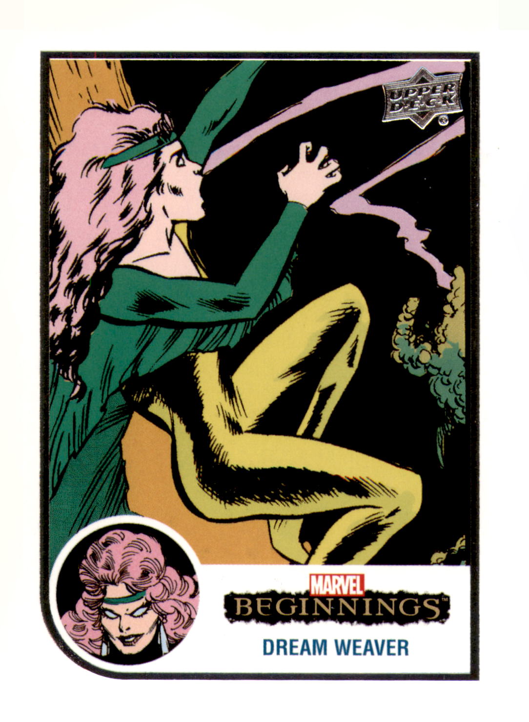 2022 Upper Deck  Marvel Beginnings Volume 2, Series 1 Dream Weaver Card