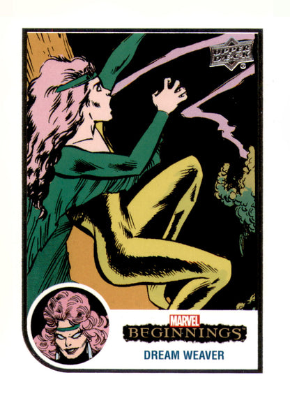 2022 Upper Deck  Marvel Beginnings Volume 2, Series 1 Dream Weaver Card