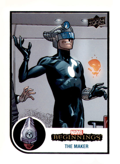 2022 Upper Deck  Marvel Beginnings Volume 2, Series 1 The Maker Card