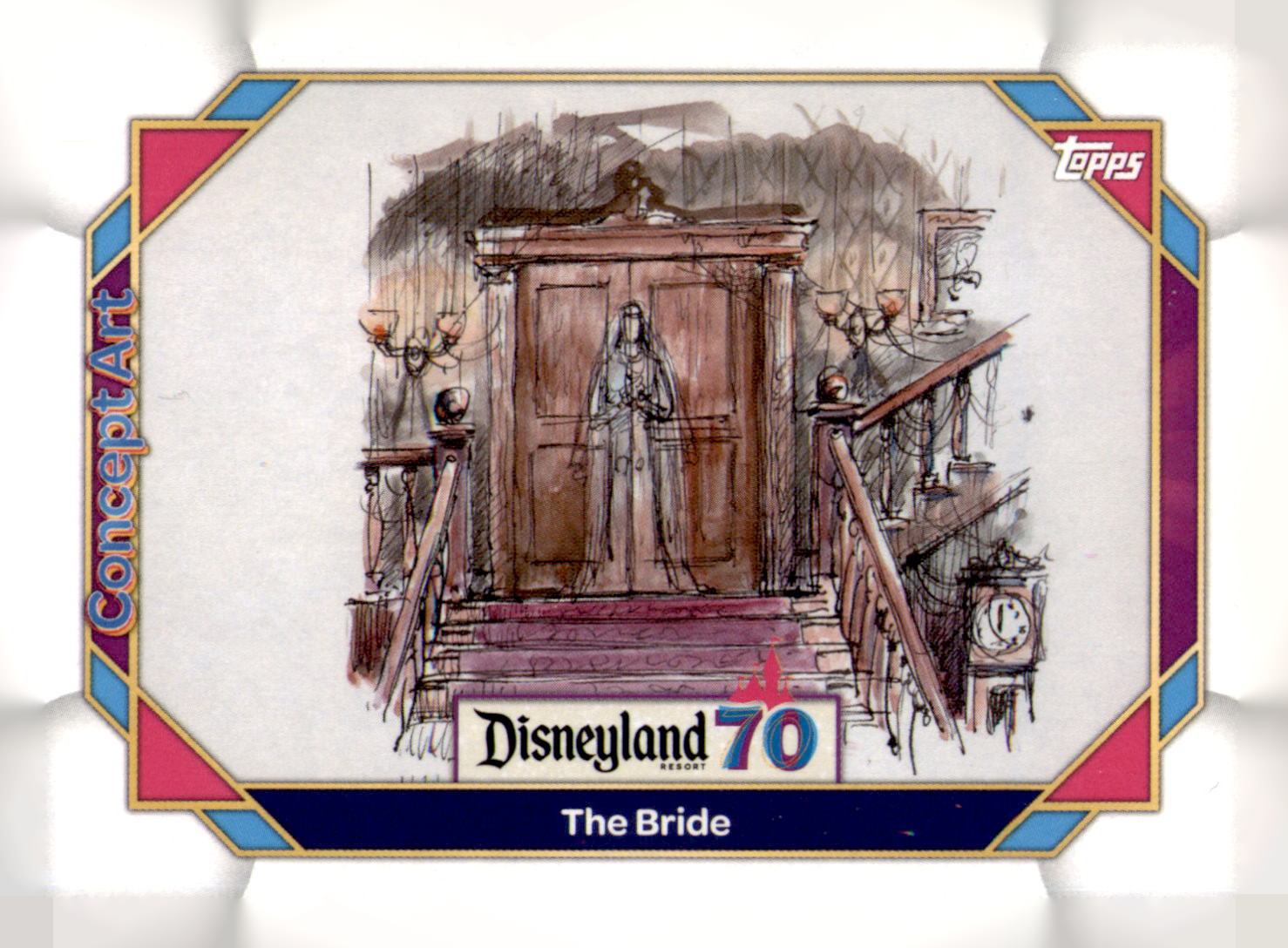 2025 Topps Disneyland 70th Anniversary The Bride Card