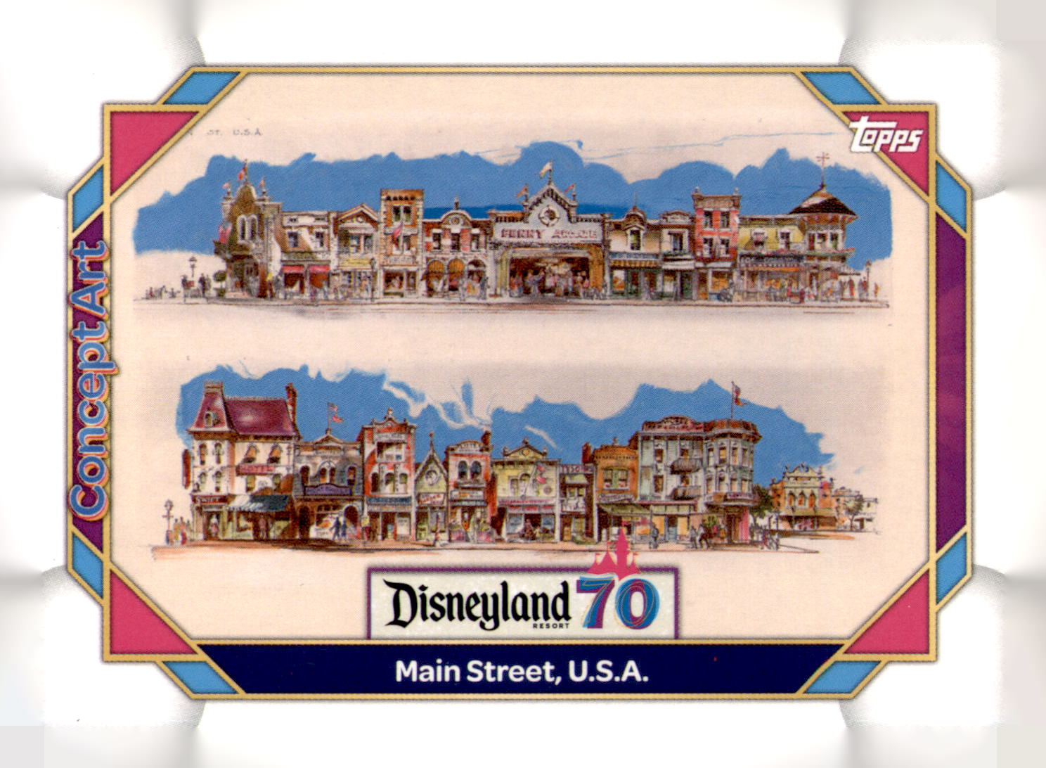 2025 Topps Disneyland 70th Anniversary Main Street, U.S.A. Card