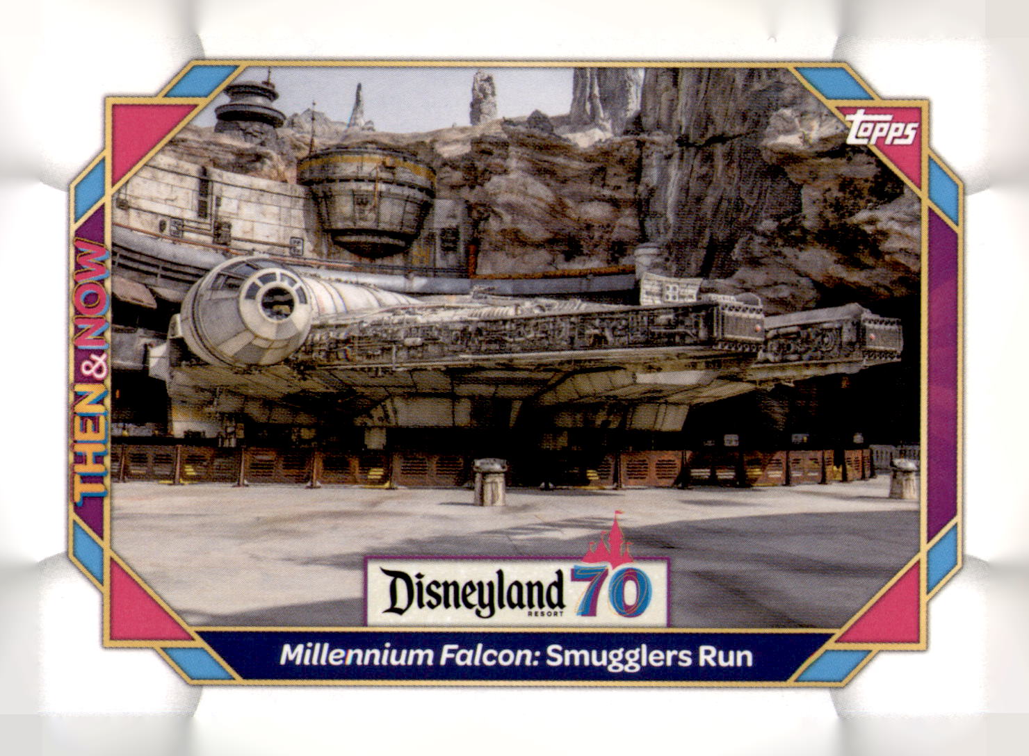 2025 Topps Disneyland 70th Anniversary Millennium Falcon: Smugglers Run Card