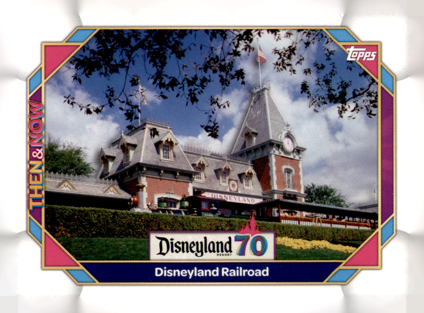 2025 Topps Disneyland 70th Anniversary Disneyland Railroad Card