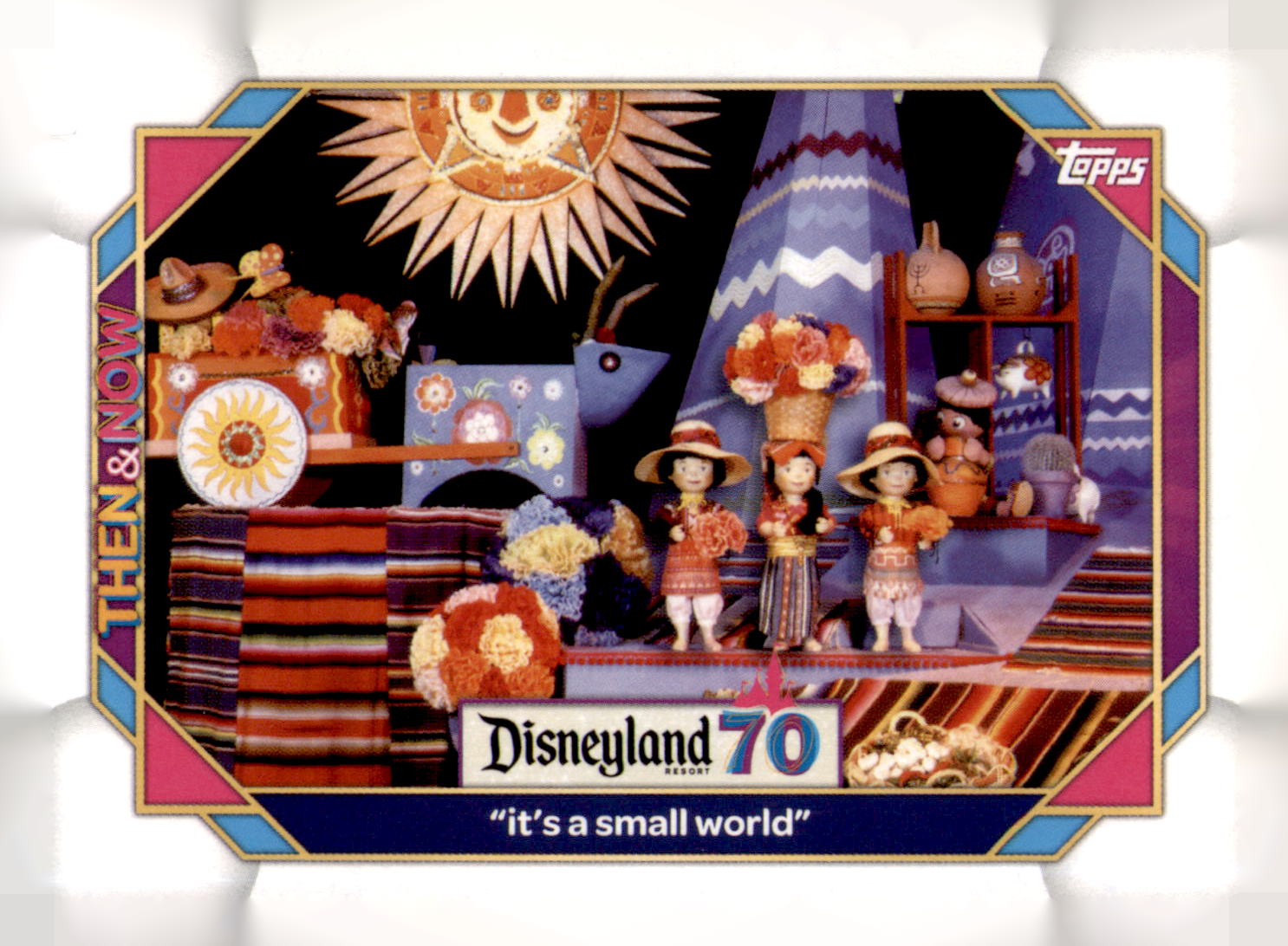 2025 Topps Disneyland 70th Anniversary "it's a small world" Card