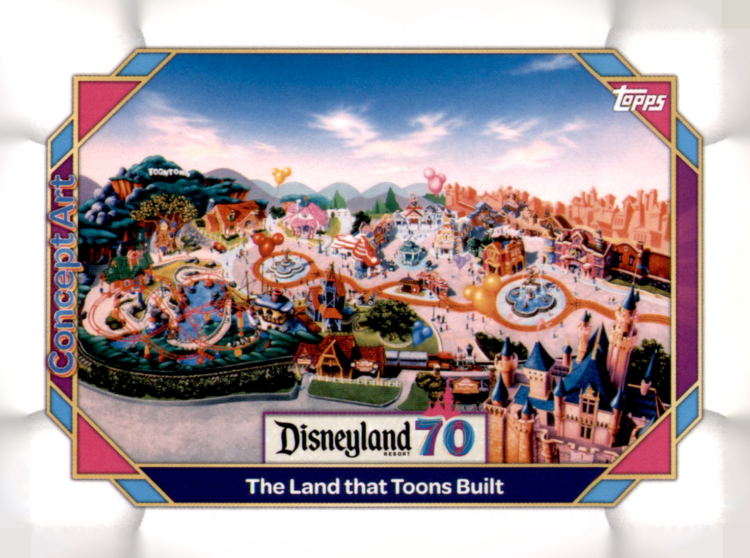 2025 Topps Disneyland 70th Anniversary The Land that Toons Built Card