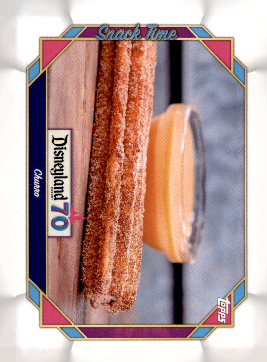 2025 Topps Disneyland 70th Anniversary Churro Card