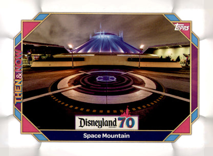 2025 Topps Disneyland 70th Anniversary Space Mountain Card