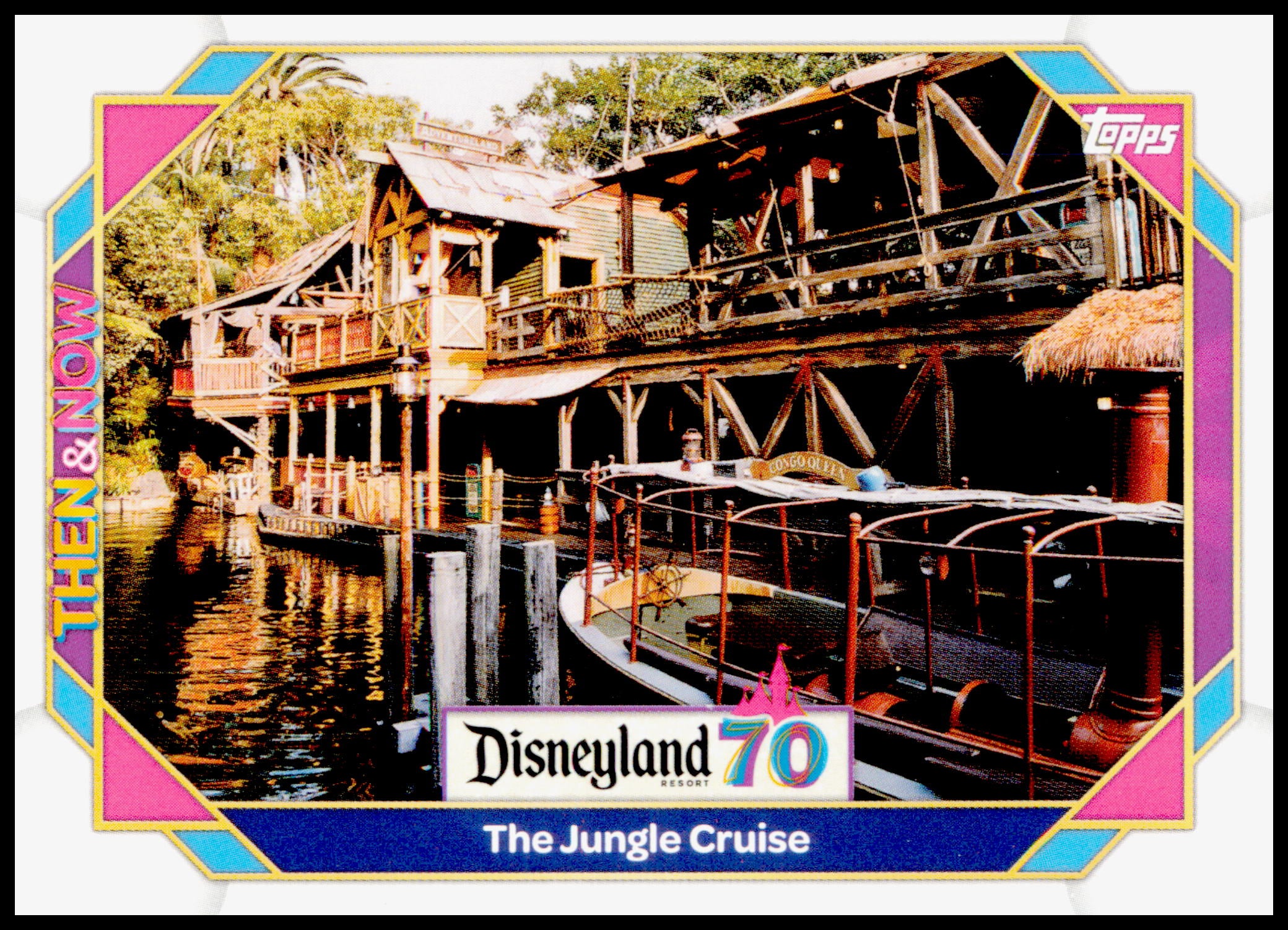 2025 Topps Disneyland 70th Anniversary The Jungle Cruise Card