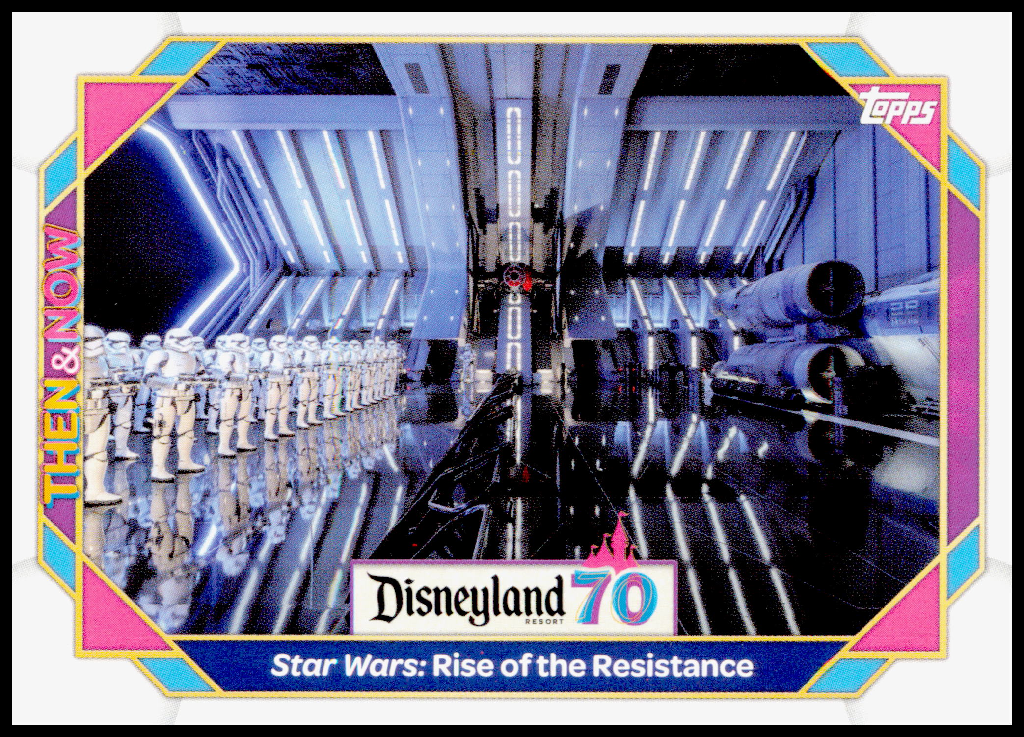 2025 Topps Disneyland 70th Anniversary Star Wars: Rise of the Resistance Card