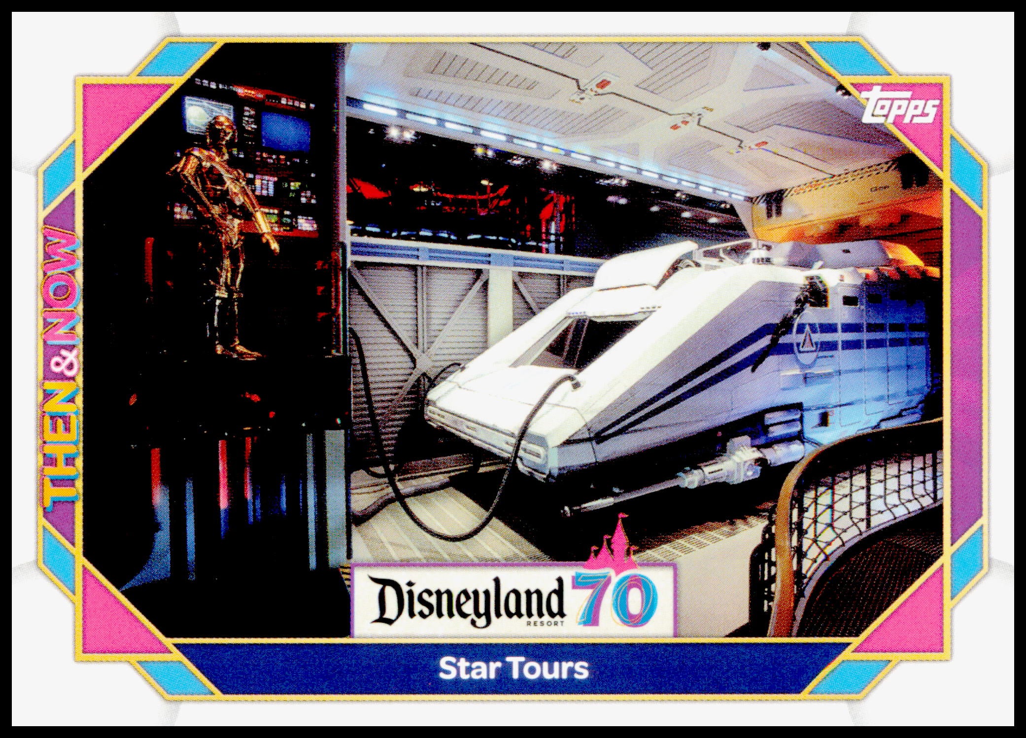 2025 Topps Disneyland 70th Anniversary Star Tours Card