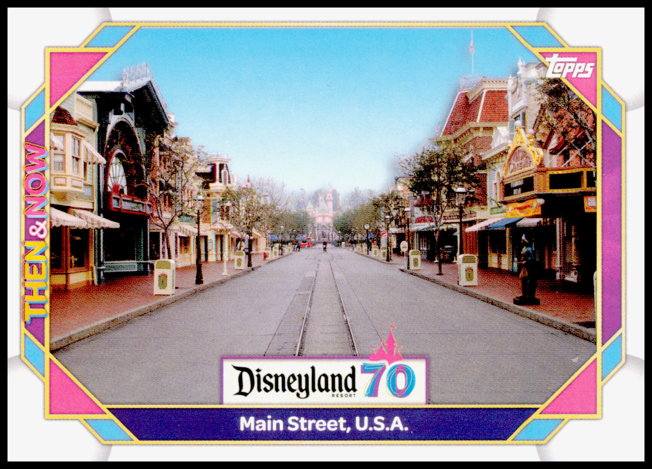 2025 Topps Disneyland 70th Anniversary Main Street, U.S.A. Card
