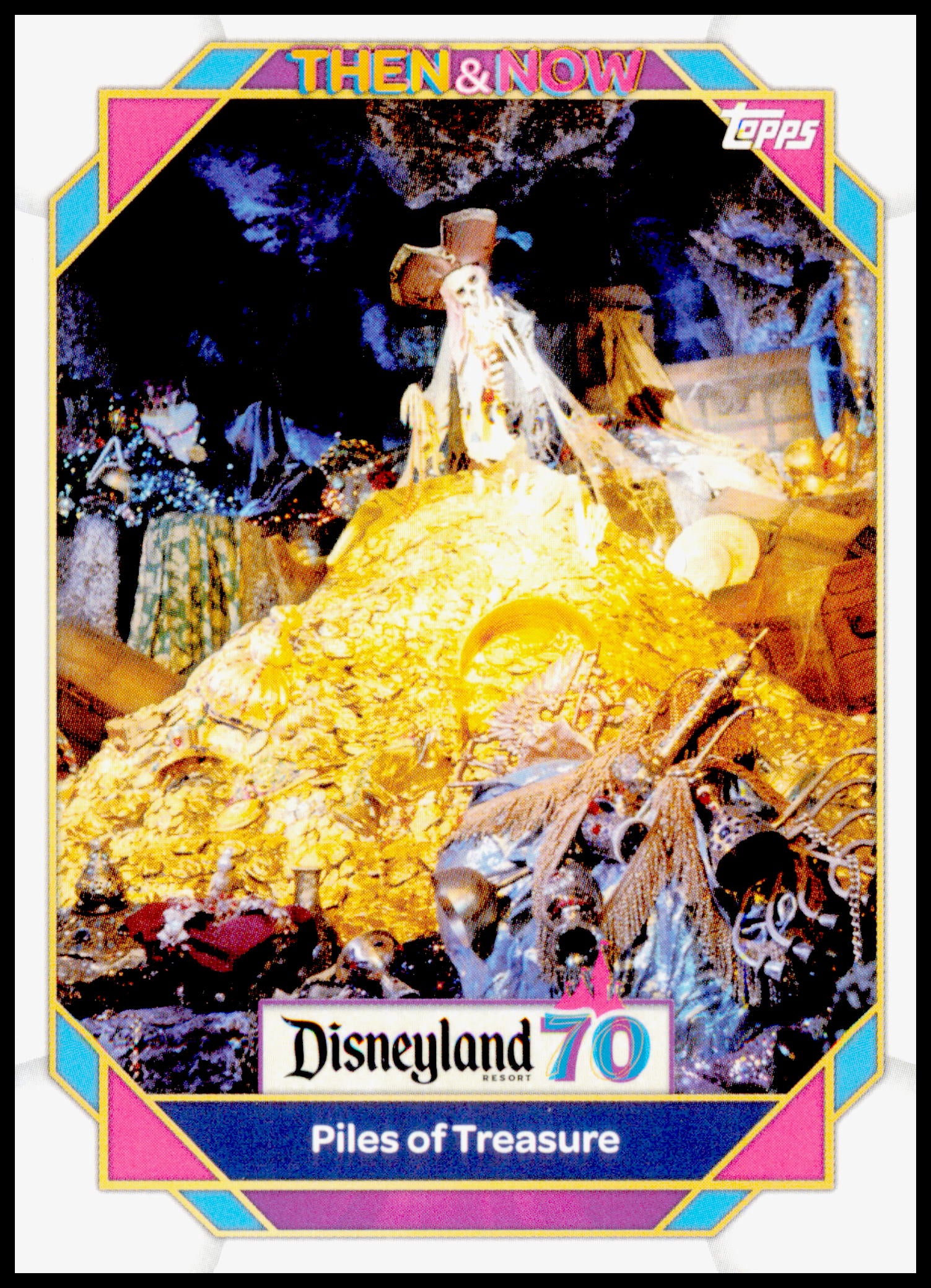 2025 Topps Disneyland 70th Anniversary Piles of Treasure Card