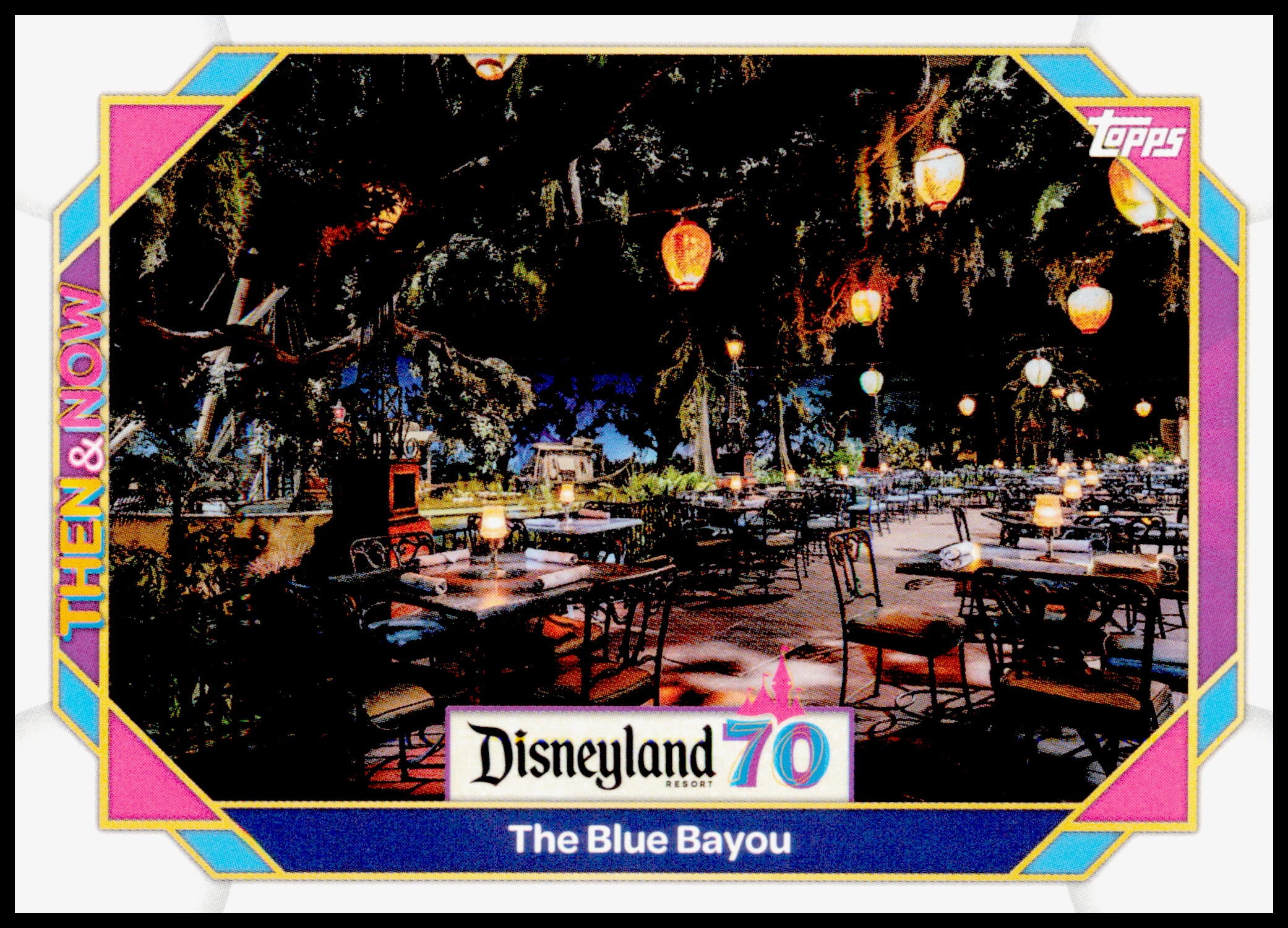 2025 Topps Disneyland 70th Anniversary The Blue Bayou Card