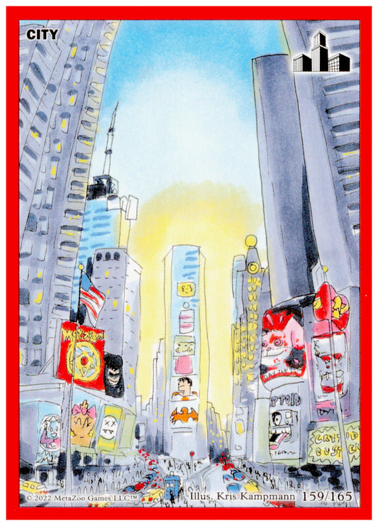 2022 MetaZoo UFO 1st Edition City 159/165 Terra Card