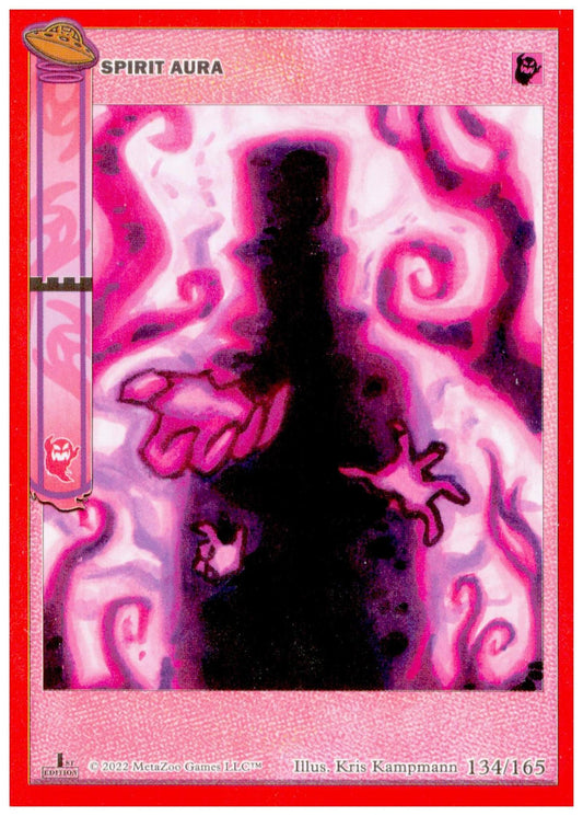 2022 MetaZoo UFO 1st Edition Spirit Aura 134/165 Aura Card