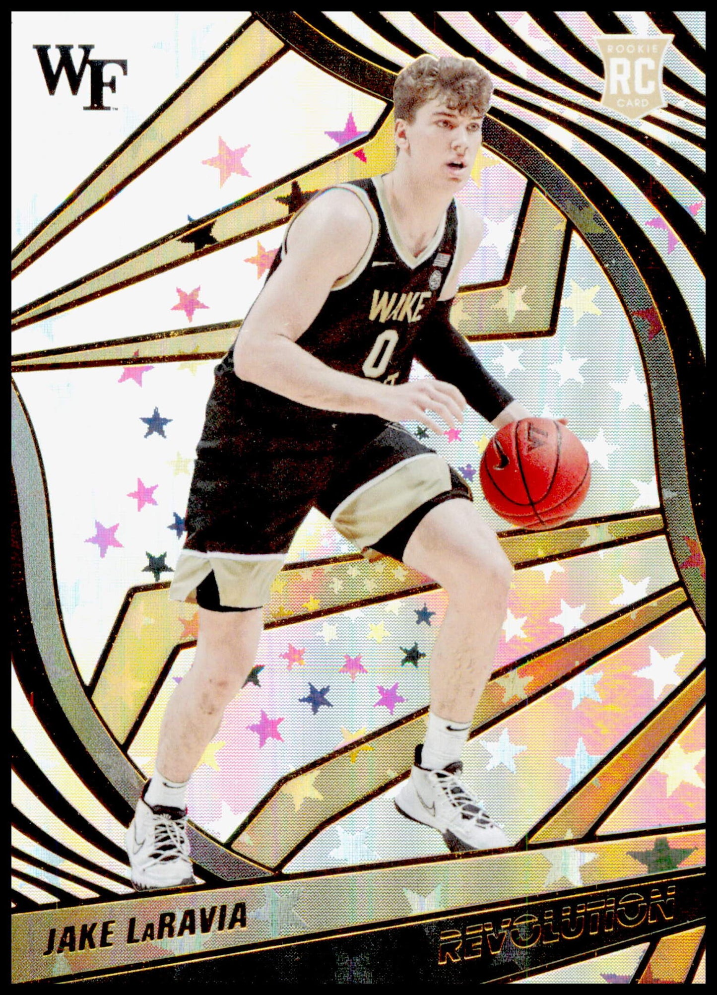 2022 Panini Chronicles Draft Picks Jake LaRavia Card Revolution Astro