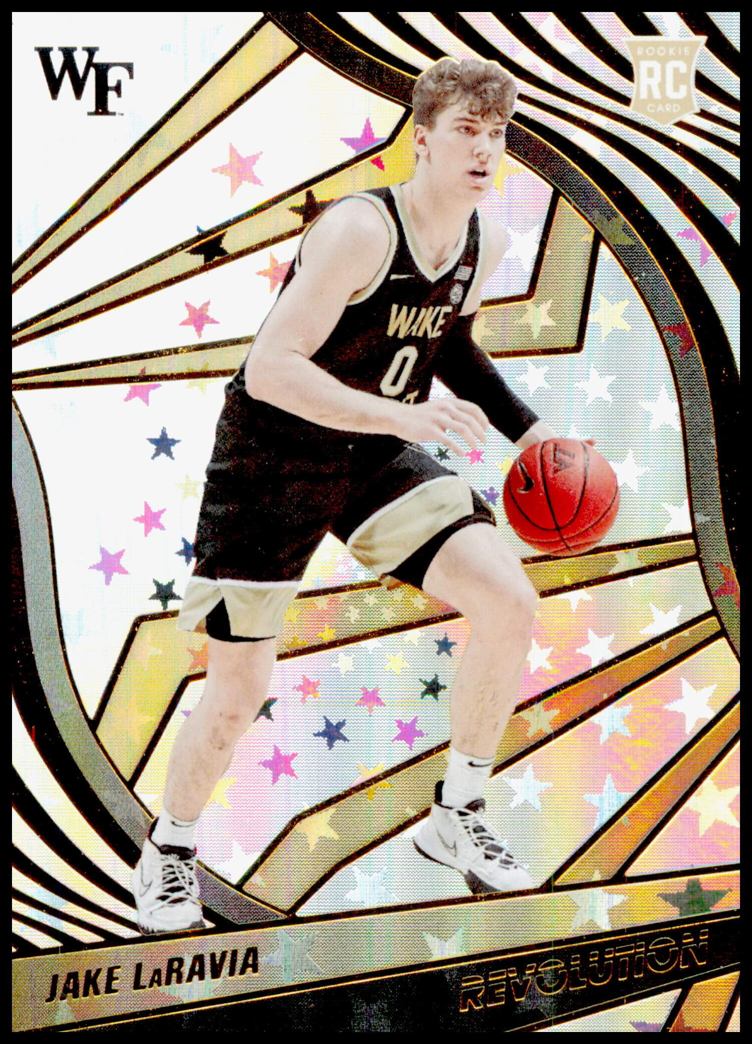 2022 Panini Chronicles Draft Picks Jake LaRavia Card Revolution Astro