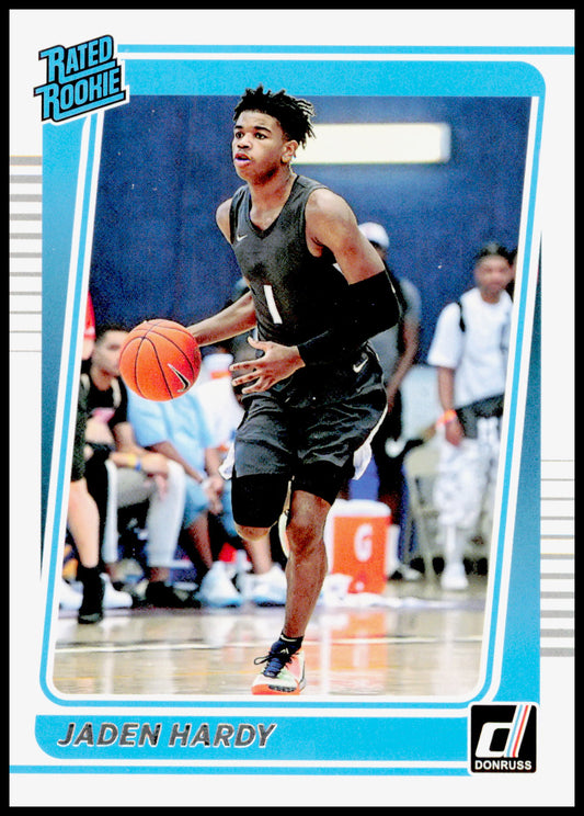 2022 Panini Chronicles Draft Picks Jaden Hardy Card Donruss Rated Rookies