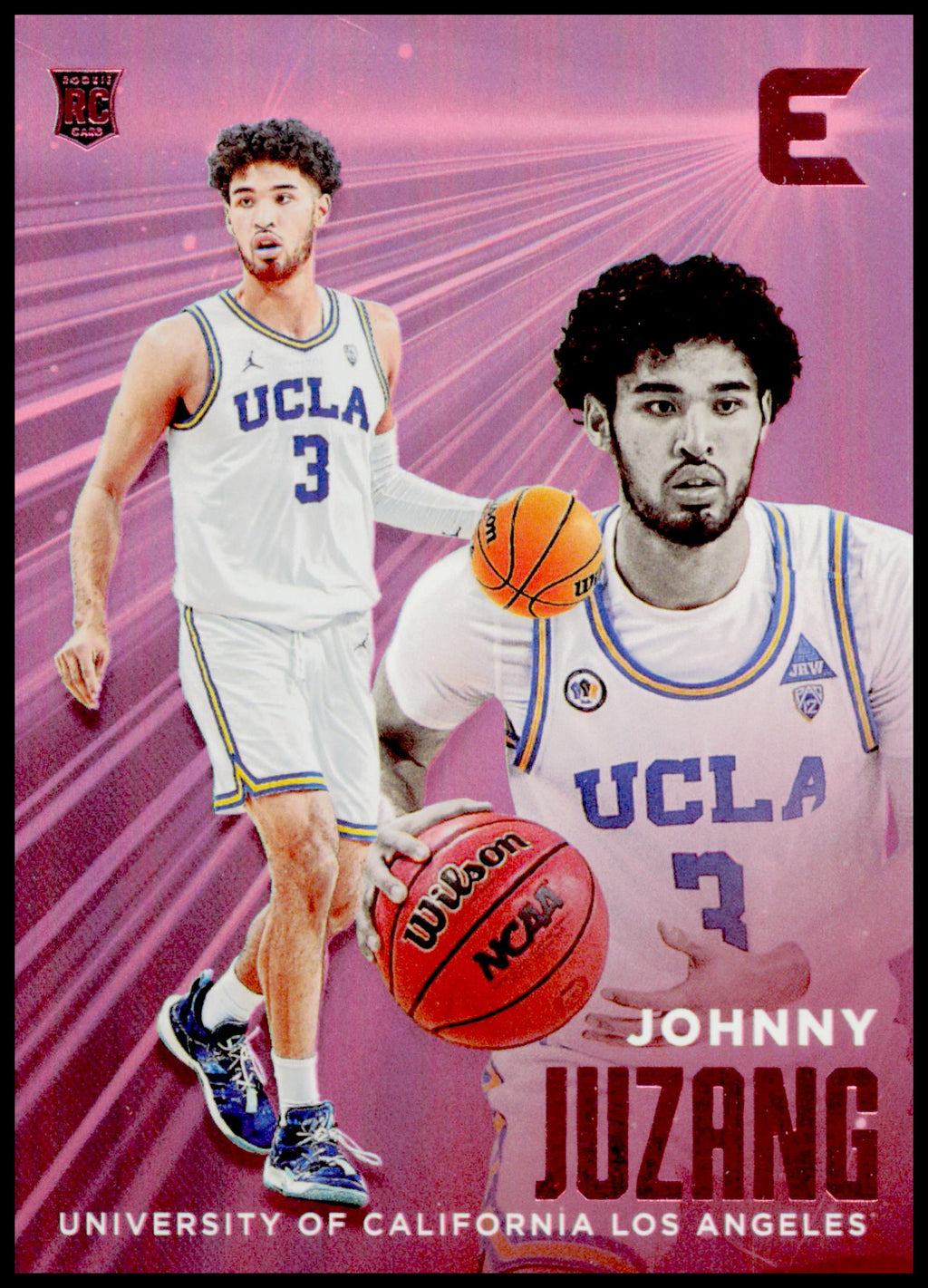 2022 Panini Chronicles Draft Picks Johnny Juzang Card Essentials