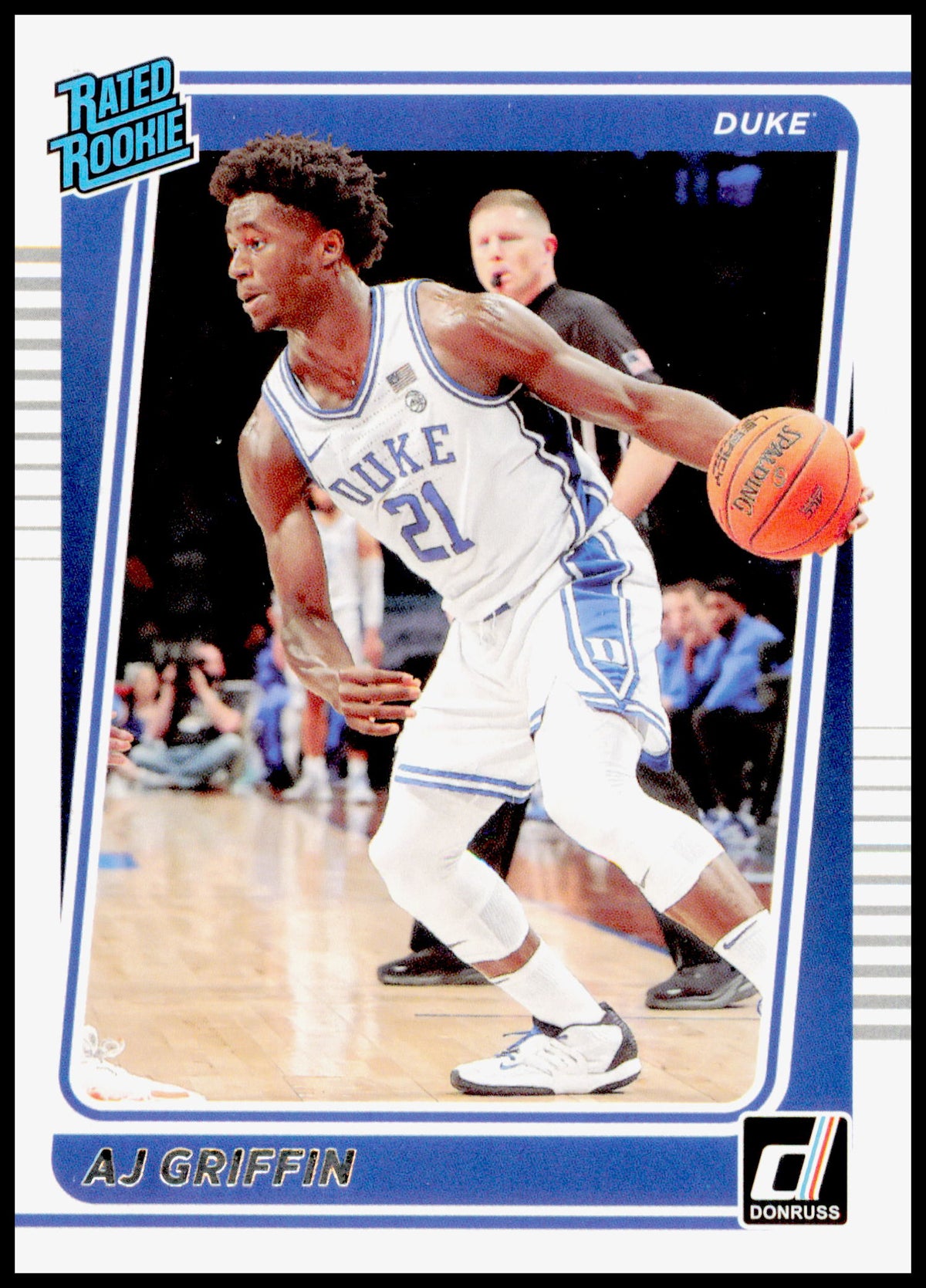 2022 Panini Chronicles Draft Picks AJ Griffin Card Donruss Rated Rookies