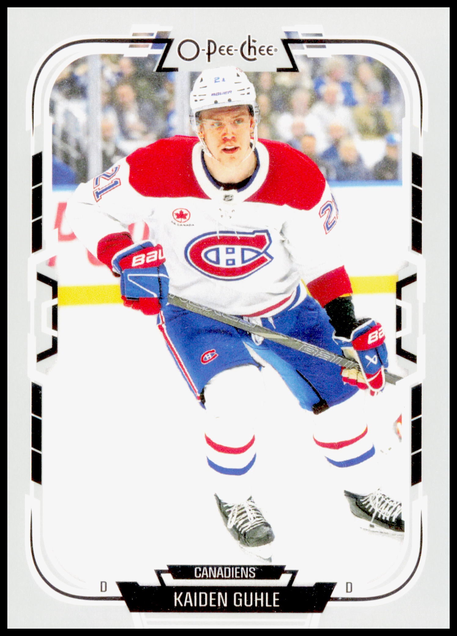 2025-26 O-Pee-Chee Kaiden Guhle Card
