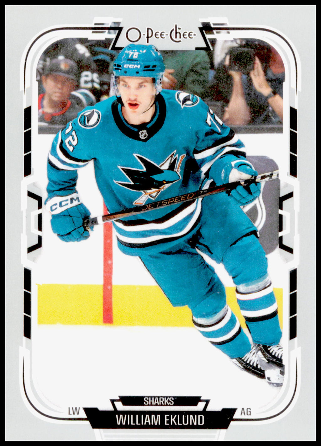 2025-26 O-Pee-Chee William Eklund Card