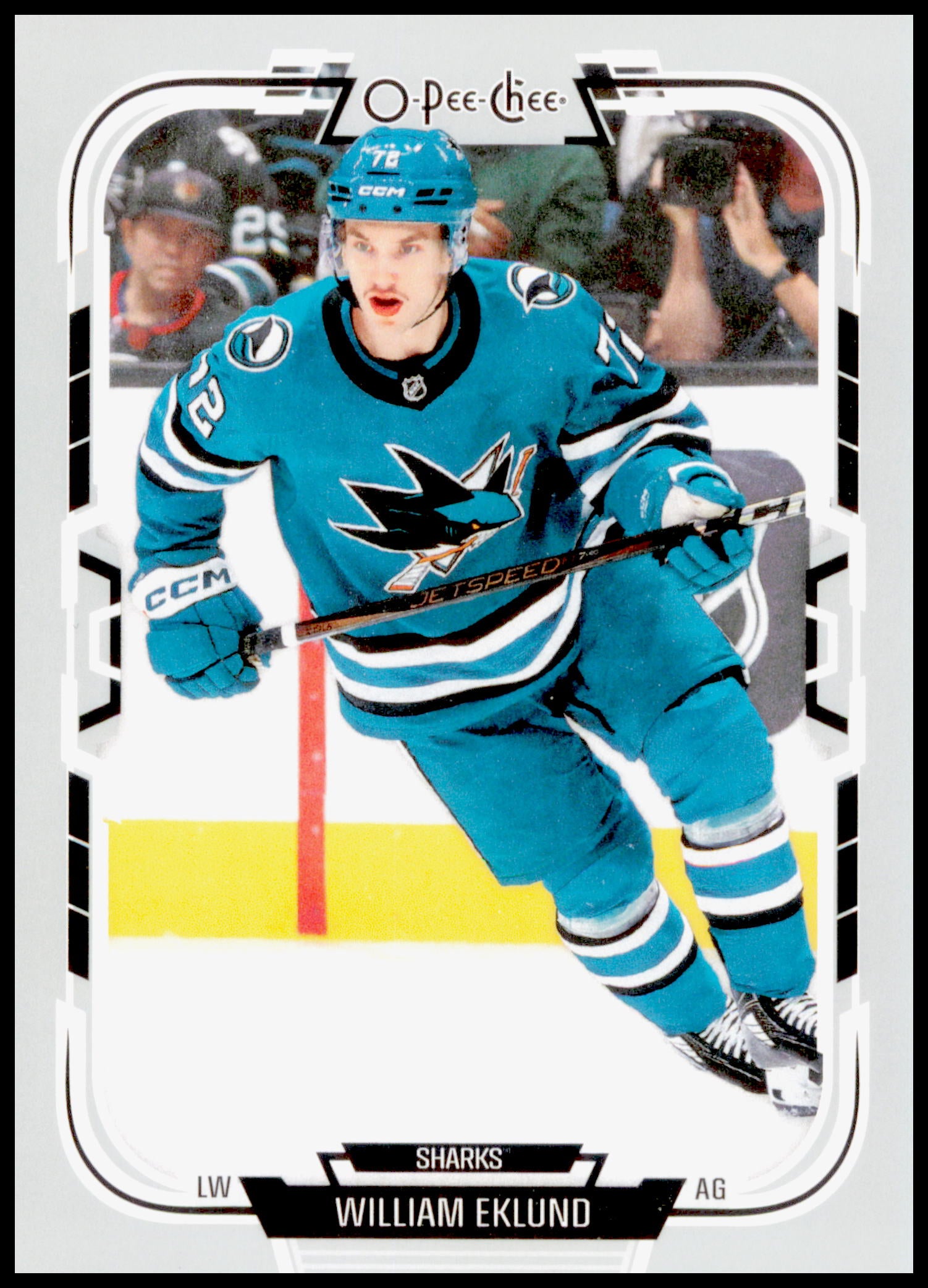 2025-26 O-Pee-Chee William Eklund Card