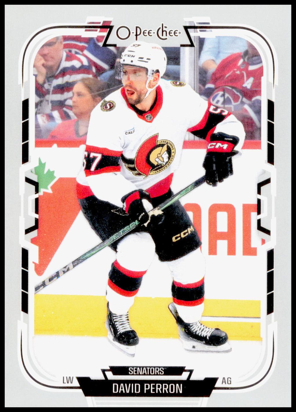 2025-26 O-Pee-Chee David Perron Card