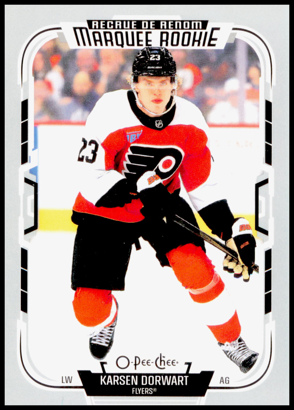 2025-26 O-Pee-Chee Karsen Dorwart Card RC RC