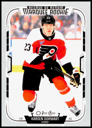 2025-26 O-Pee-Chee Karsen Dorwart Card RC RC