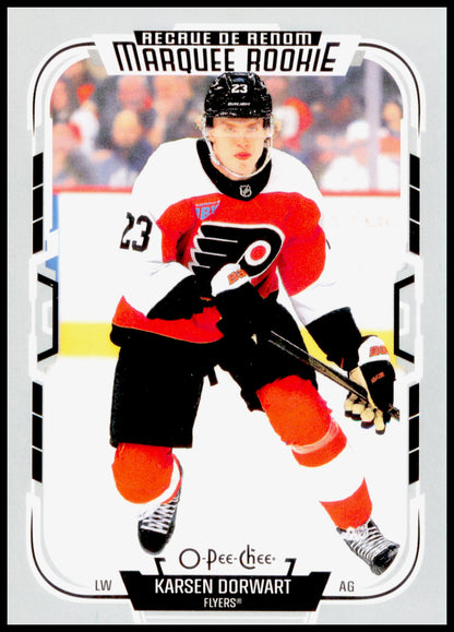 2025-26 O-Pee-Chee Karsen Dorwart Card RC RC