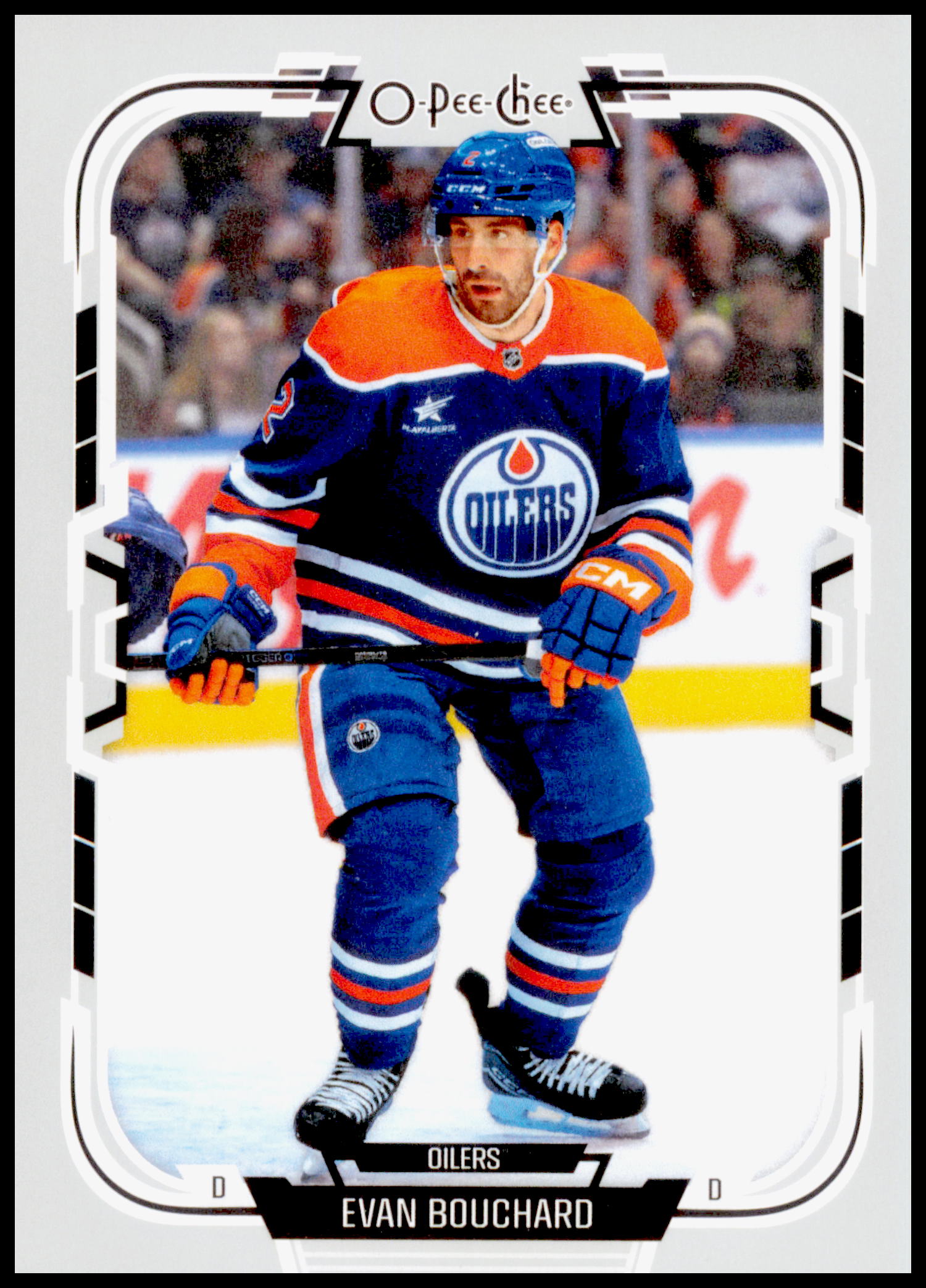 2025-26 O-Pee-Chee Evan Bouchard Card