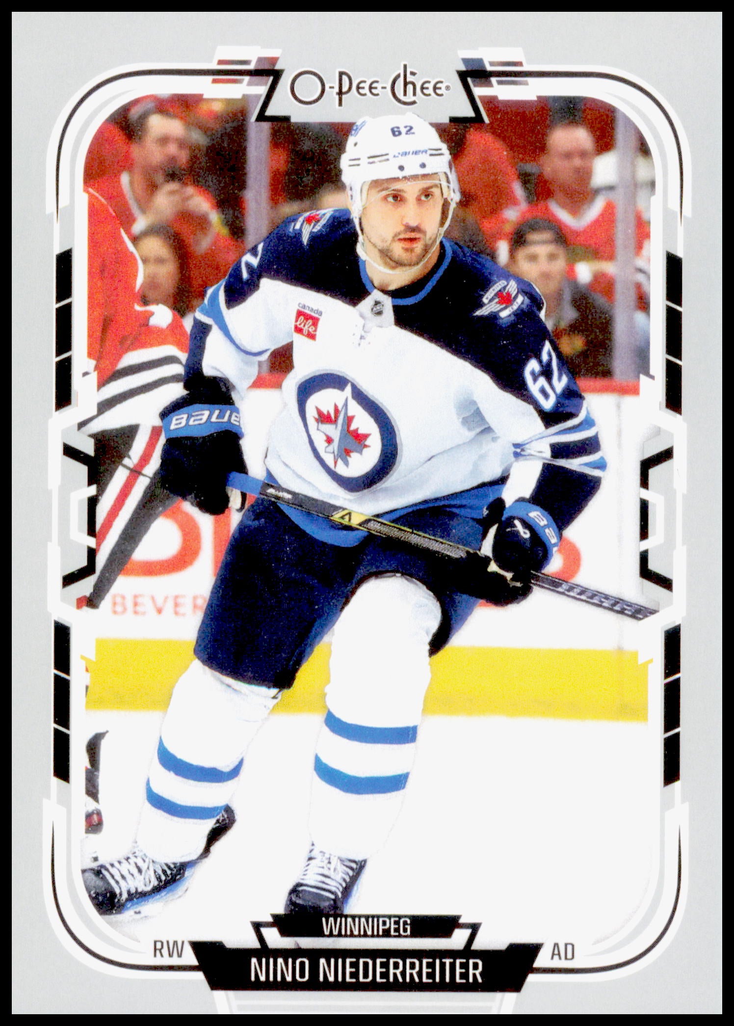 2025-26 O-Pee-Chee Nino Niederreiter Card