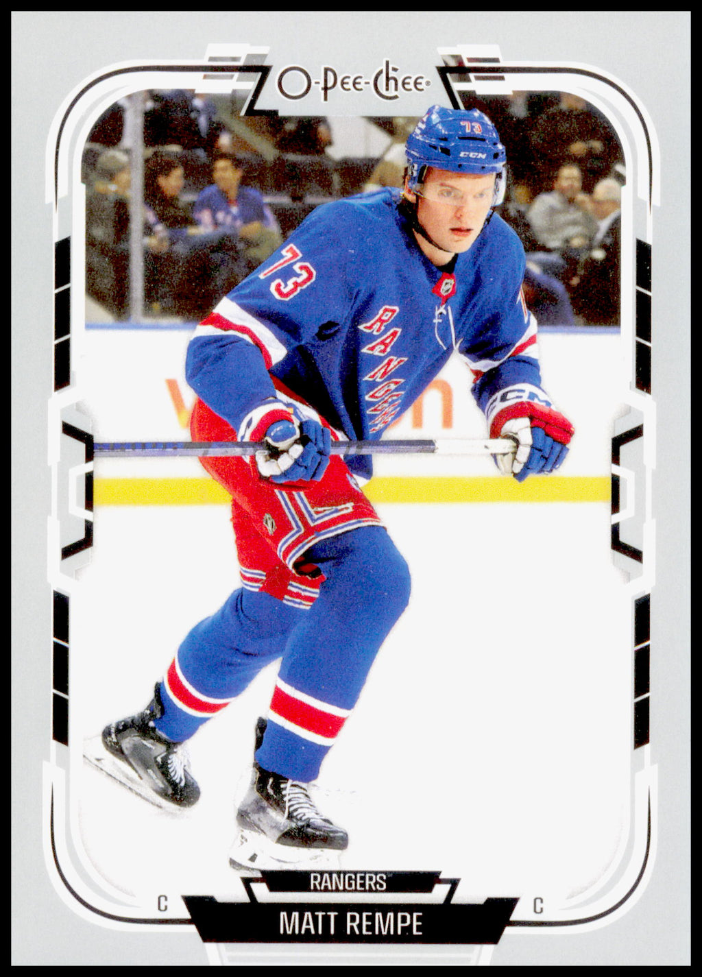 2025-26 O-Pee-Chee Matt Rempe Card