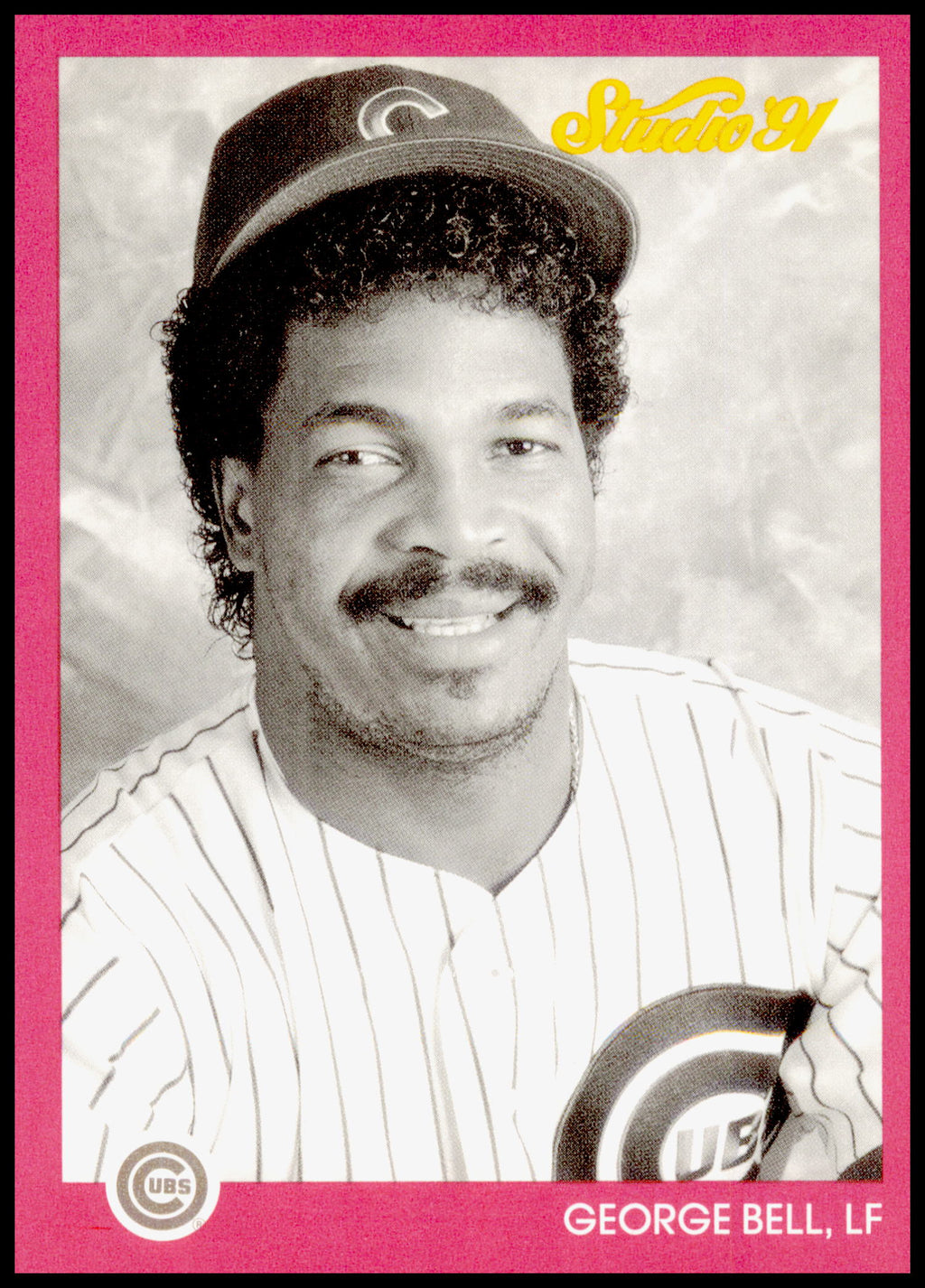 1991 Leaf Studio George Bell Card Cubs #151