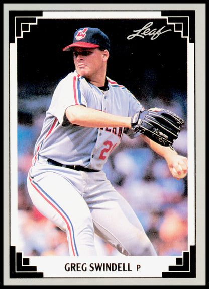 1991 Leaf Series 1 Greg Swindell Card #6