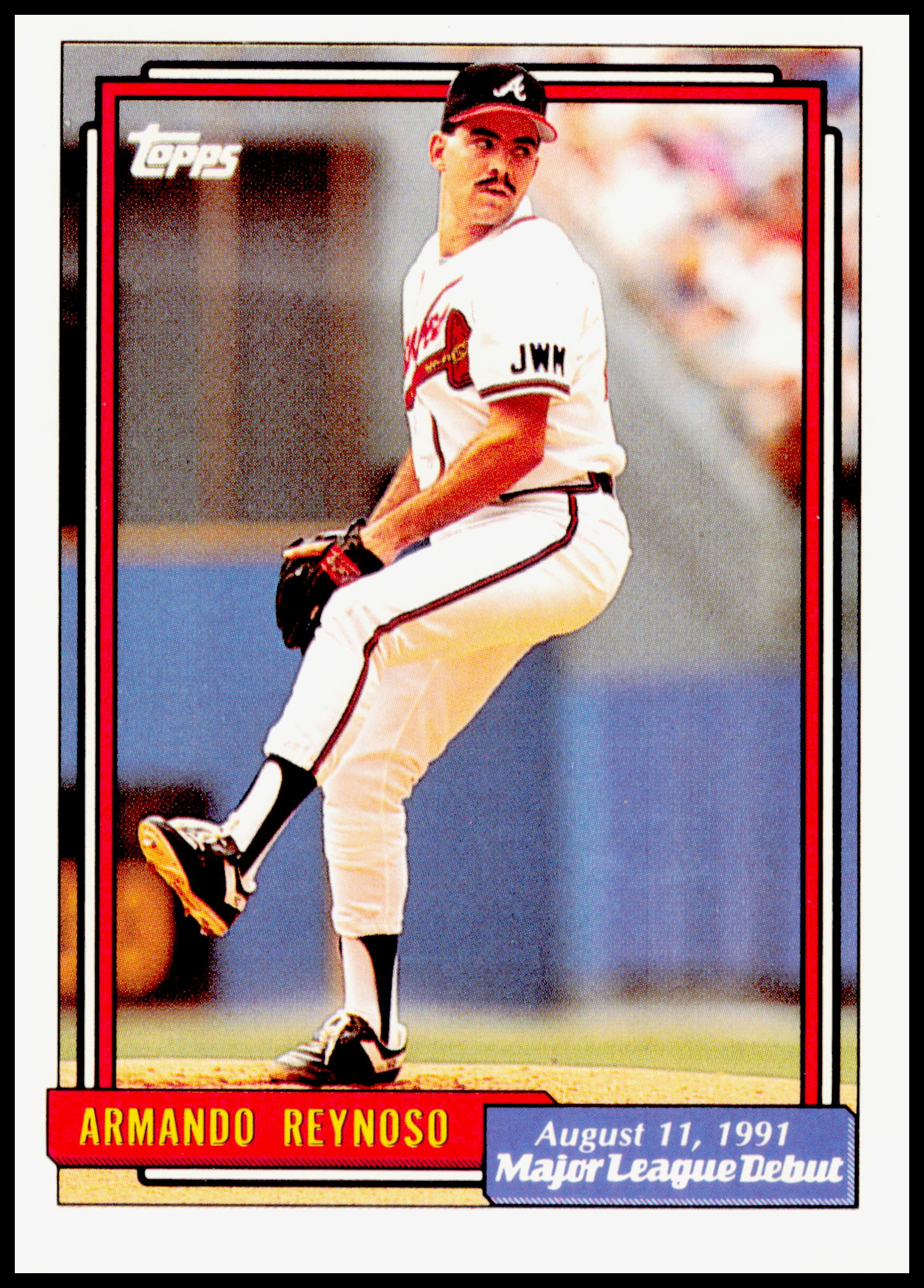 1992 Topps Major League Debut 1991 Armando Reynoso Card