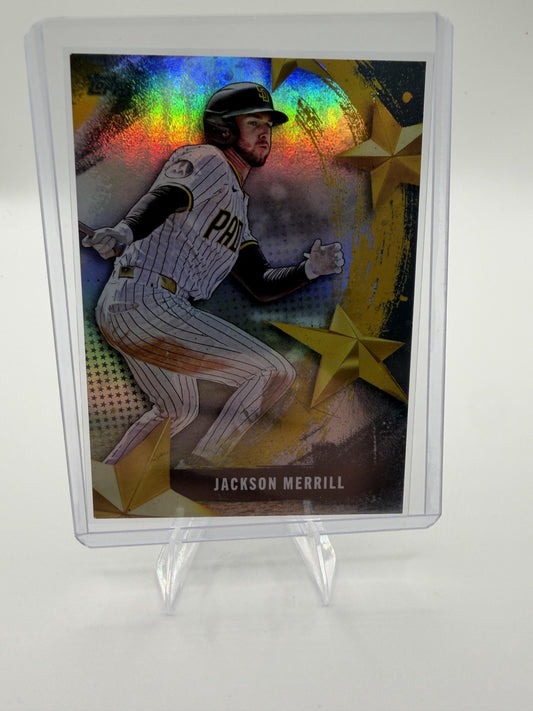 2025 Topps Update Jackson Merrill Card Stars of MLB