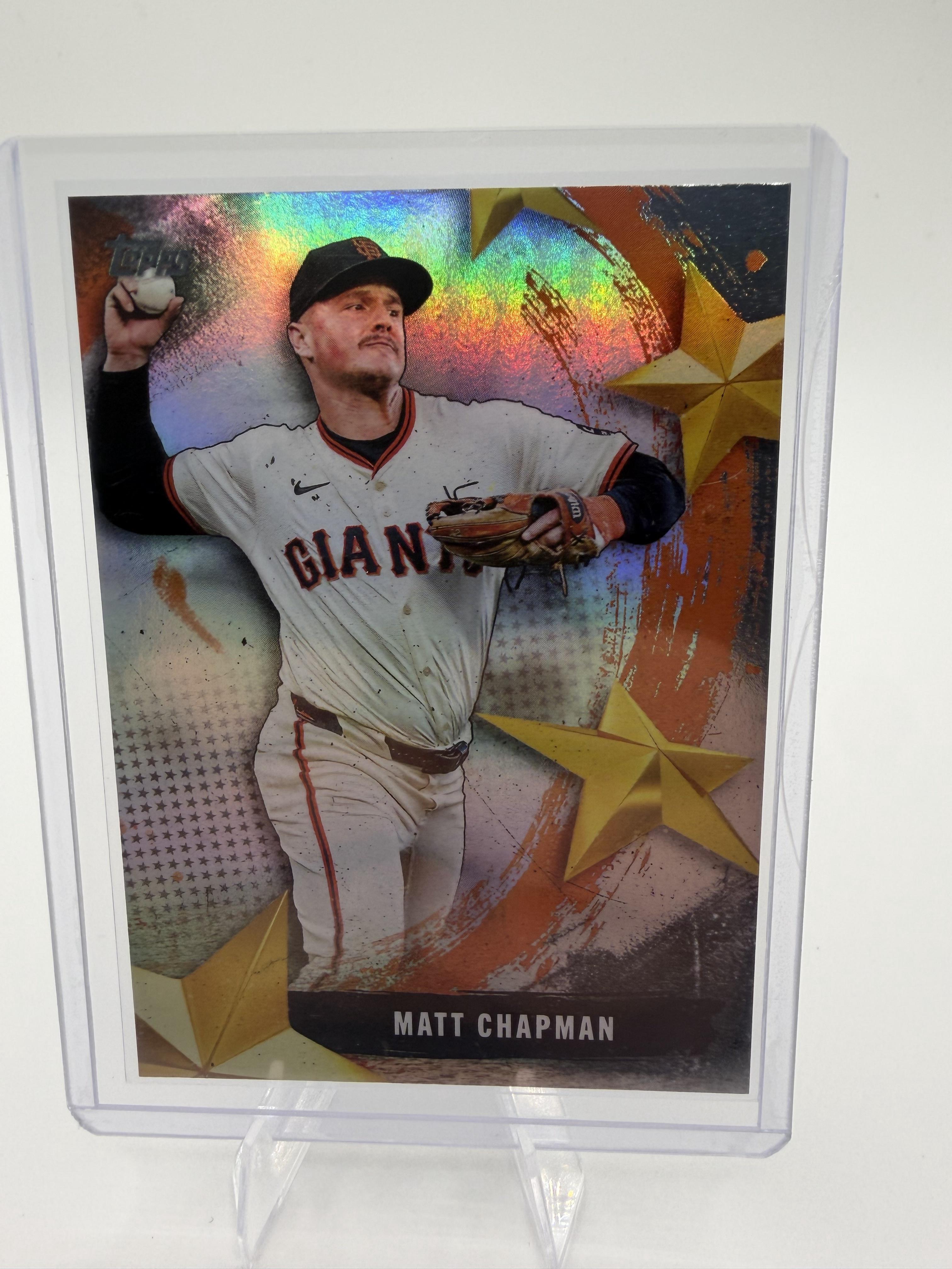 2025 Topps Update Matt Chapman Card Stars of MLB