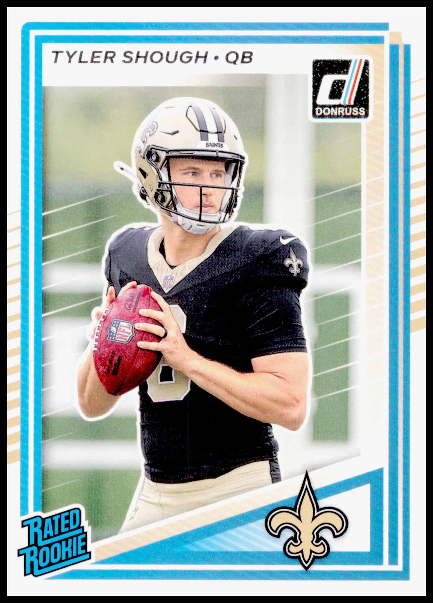 2025 Donruss Tyler Shough Ratied Rookie Card