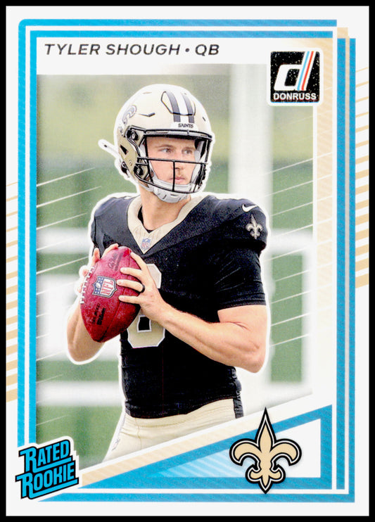 2025 Donruss Tyler Shough Ratied Rookie Card